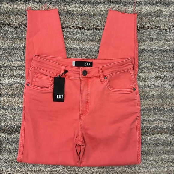 KUT From The Kloth High Rise Connie Fab Ab Ankle Skinny Jeans Sz 2 NWT | Jeans - - Picture 3 of 11
